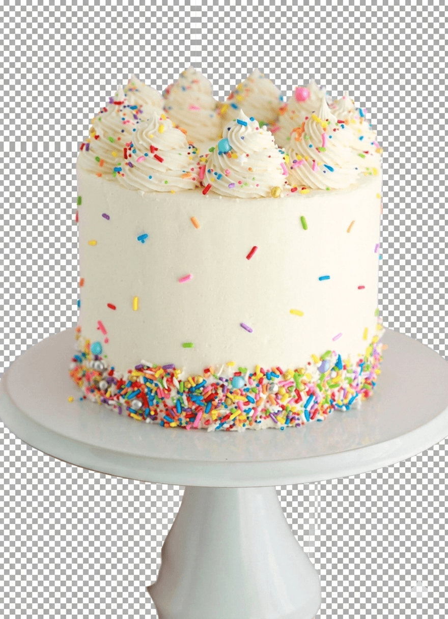 Vanilla Cake alternate view